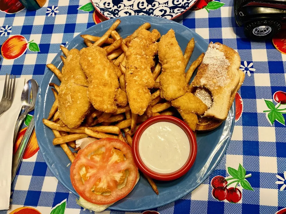 Chicken Strips and Fries